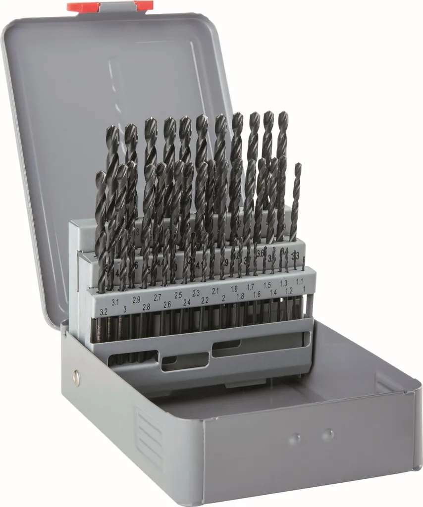 Coffret de perçage métal HSS DIN338RN 50 forets MAYKESTAG ø 1-5,9 mm