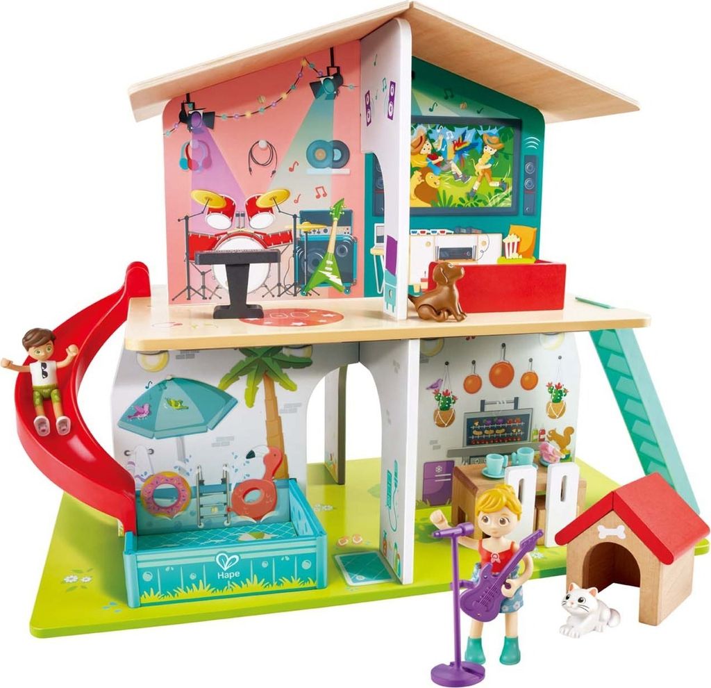 Hape Rock & Slide House, 3 Jahr(e), Mehrfarbig Produktbild 