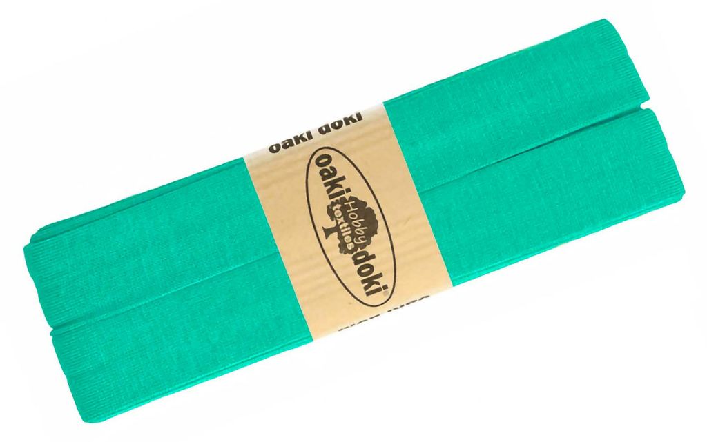 Schrägband Jersey 3m Breite 20mm Oaki Doki Tricot de Luxe Einfassband elastisch