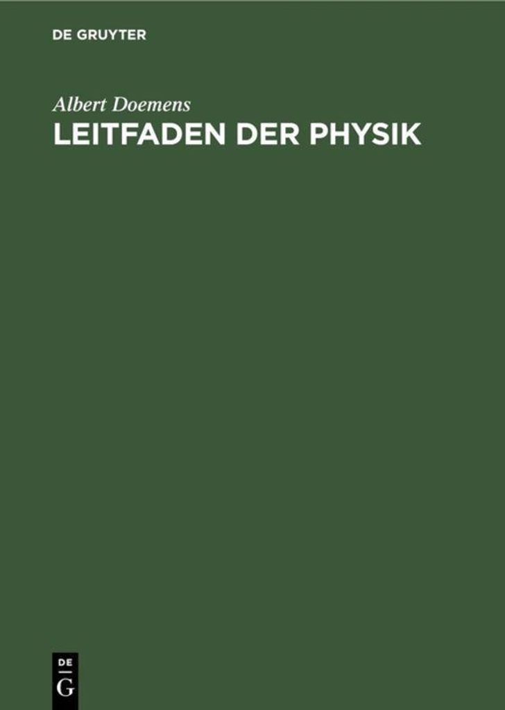 Leitfaden der Physik