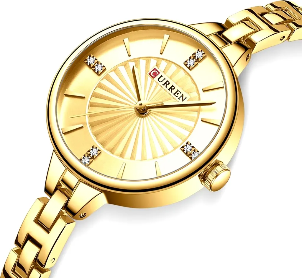 CURREN Luxury Gold Watch Donna - Accessorio Moda Lusso KP35229