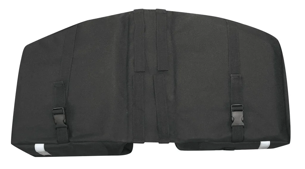 Sacoche de Vélo Double Force Travel Black 20L - Fixation Porte-Bagages - 2