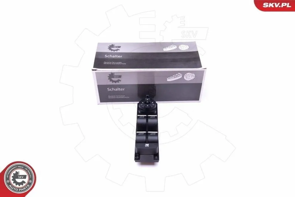 Comando Alzacristalli 3 Pin ESEN SKV 37SKV127 per Ford Mondeo IV