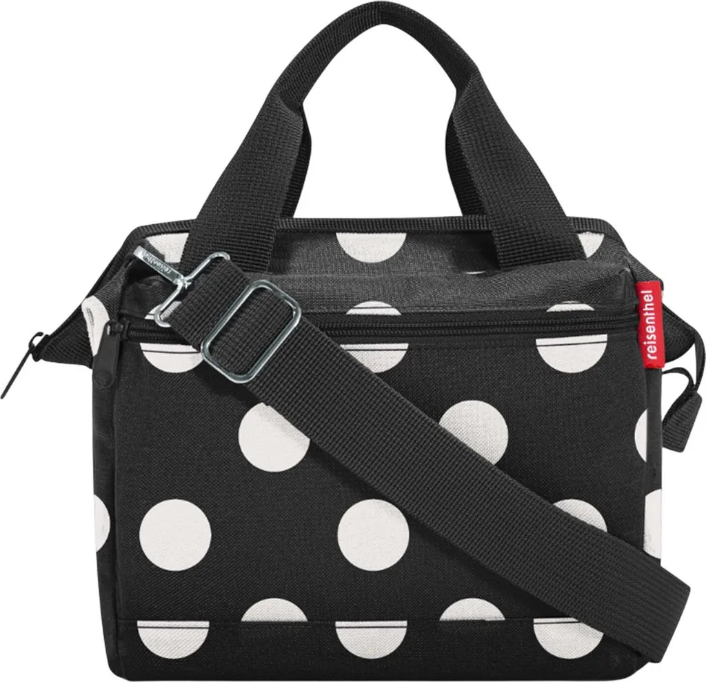 reisenthel borsa a tracolla Allrounder Cross Bag Dots White nero