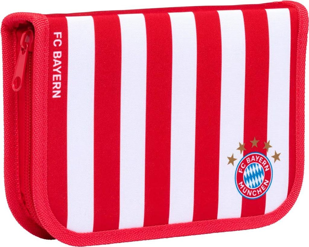 FC Bayern München Schüleretui Streifen 32-teilig Produktbild 