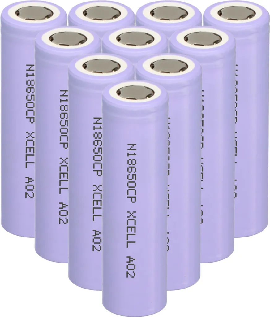 Accu 18650 Haute Capacité 3350mAh XCell N18650-35E - Pack de 10
