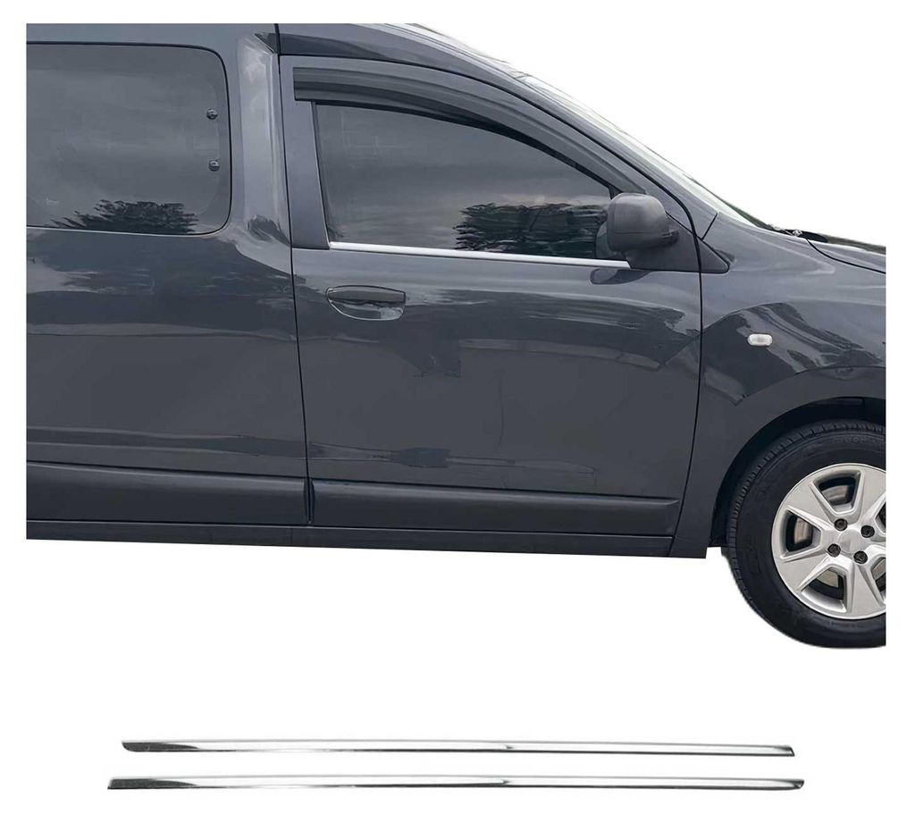 Garniture de Fenêtre pour Dacia Dokker 2012-2021 Acier Inox Image du produit 