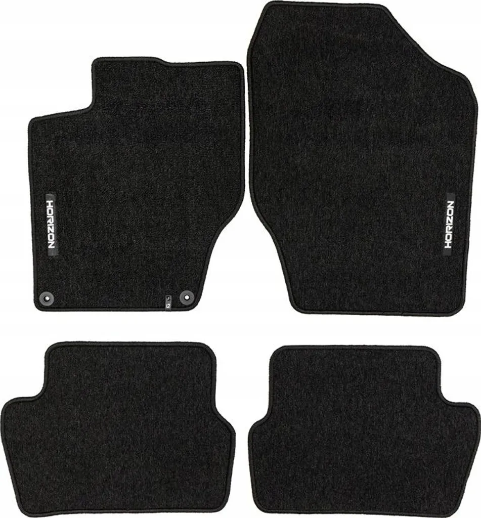 Kit Tappetini Sportivi per Citroën DS4 HB - Velluto Nero Performance