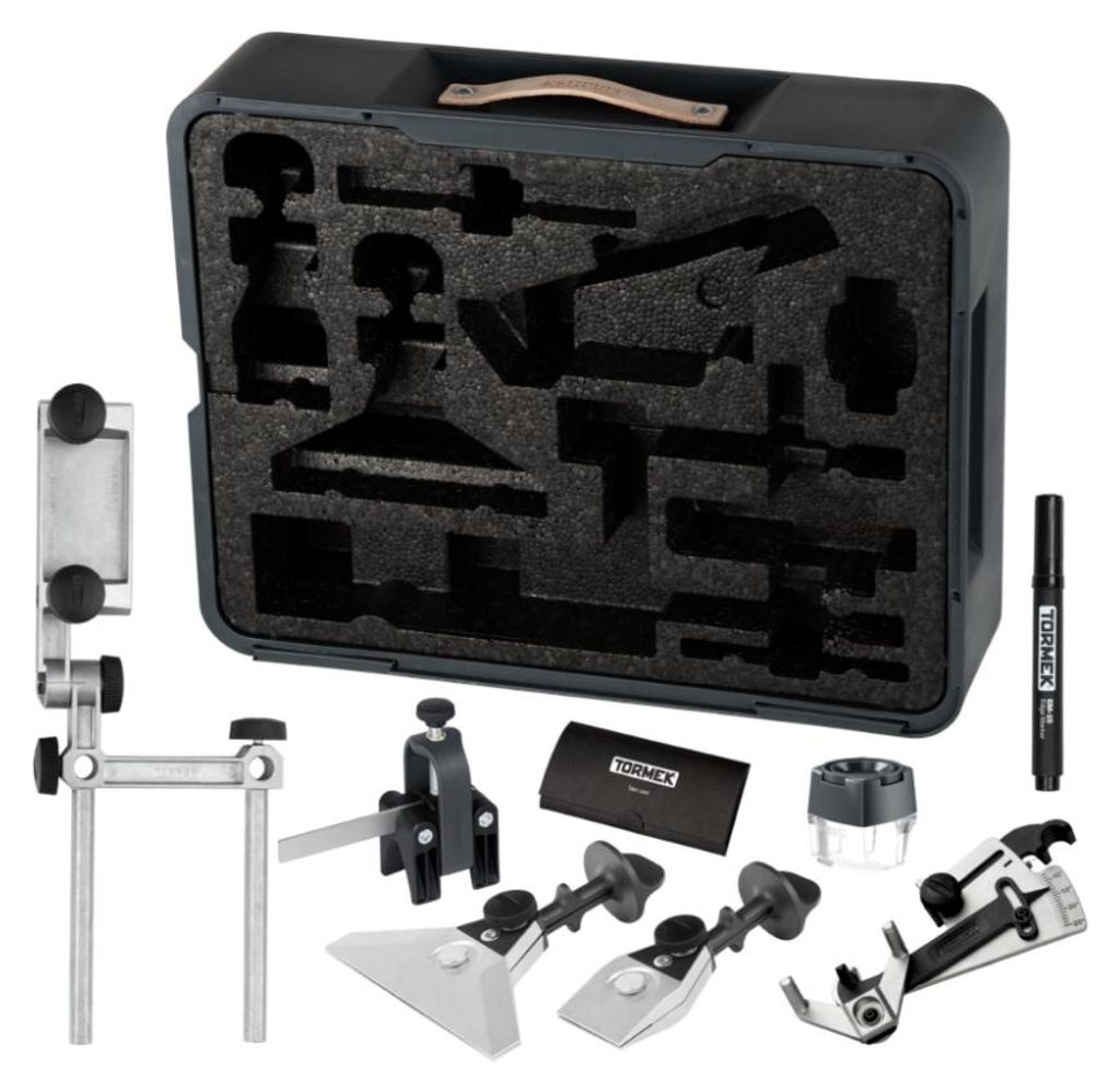 Tormek Messerschärfset KSK-106 in Kunststoffbox mit Tragegriff und Deckel 423017