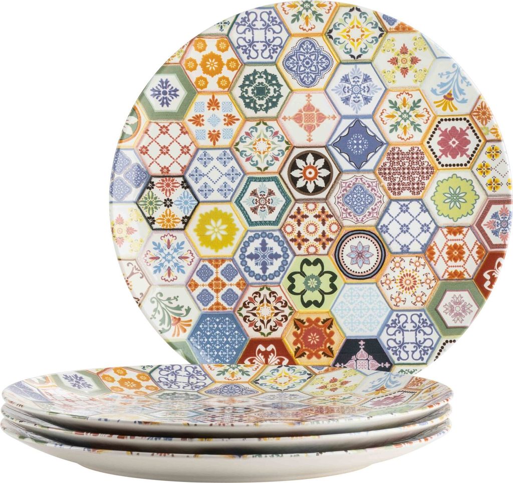 Platzteller-Set, Keramik Platzteller-Set, Keramik Amarante Mäser