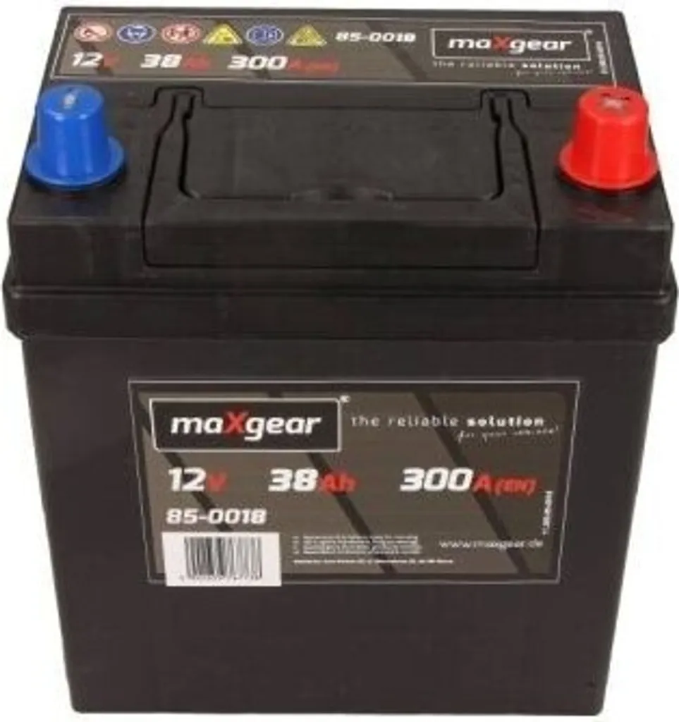 Batterie Auto 38Ah 300A Haute Performance pour Insight Jazz et Elantra