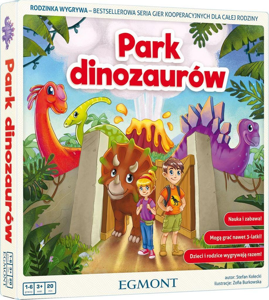 ISBN Park dinozaurów, Spiele, Polnisch Produktbild 