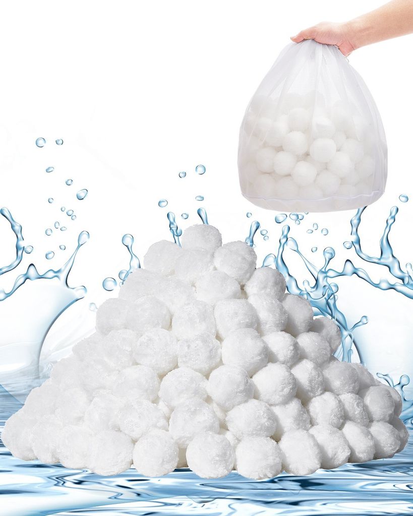 Filter Balls Pool-Filterbälle für Sandfilterpumpe 1,56kg Schwimmbecken