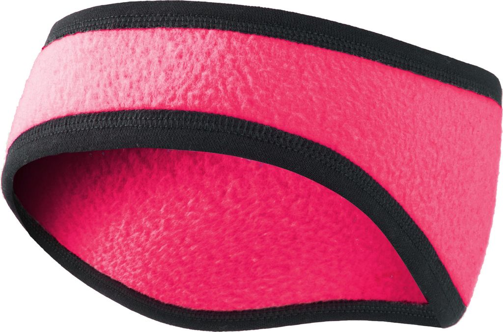Ladeheid Herren Damen Fleece Stirnband Ohrenwärmer LA-204 (Rosa, One Size) .