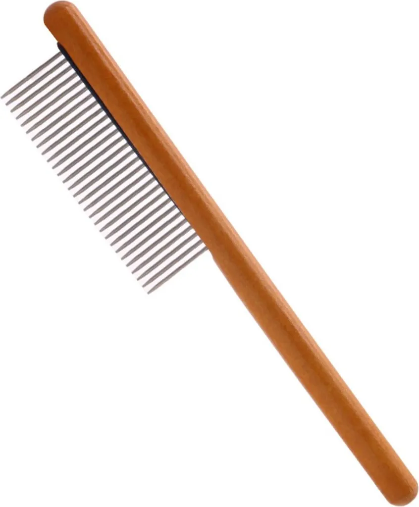 INF Pettine Anti-Pulci e Zecche: Acciaio Inox e Legno. Offerta Ora! - 1