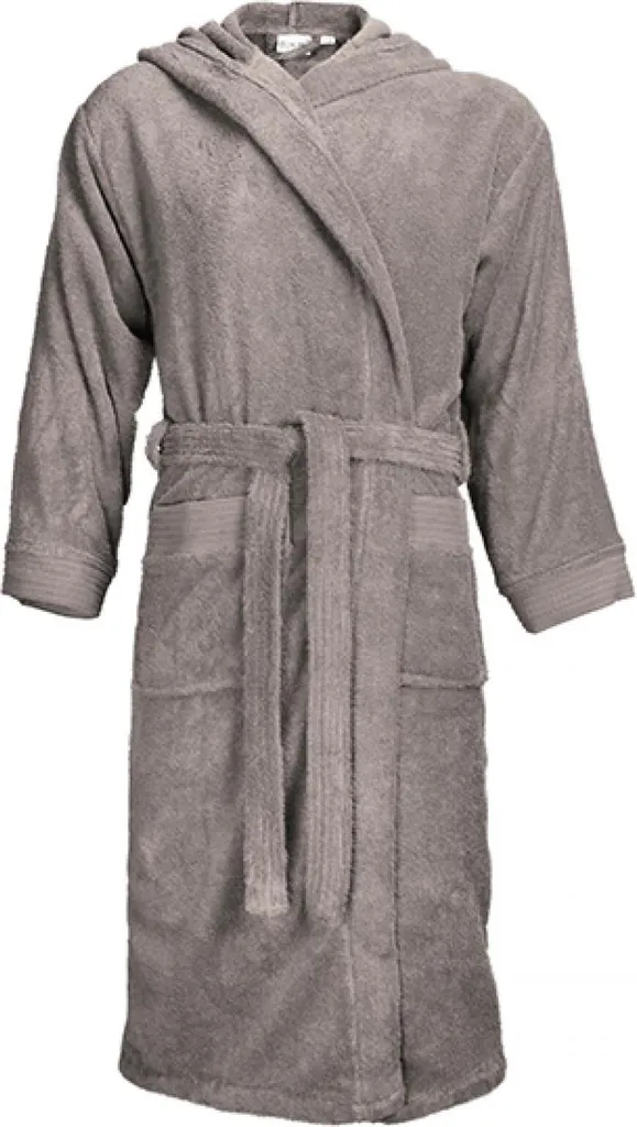 The One Towelling T1-BH Accappatoio Taupe S/M: Puro Cotone 420g