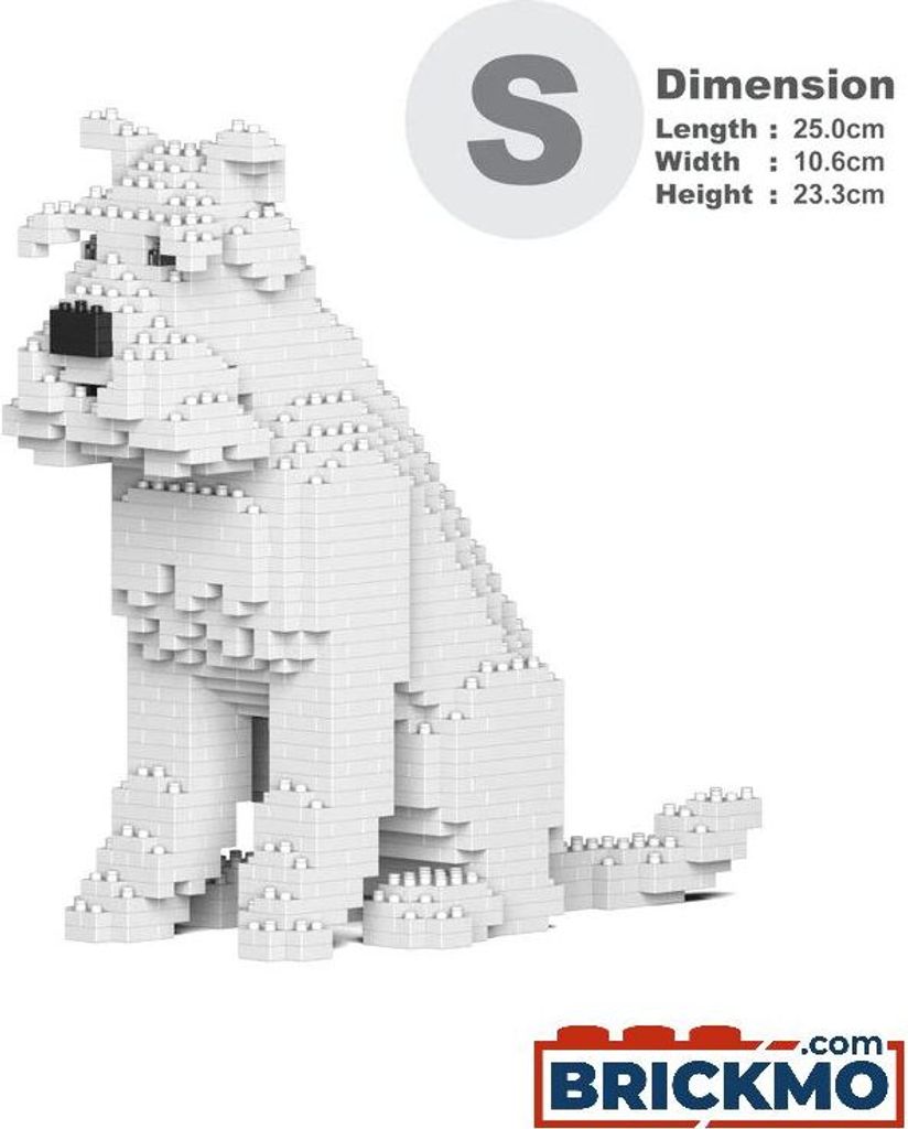 JEKCA Bricks Standard Schnauzer 04-S01 ST19SS04-S01