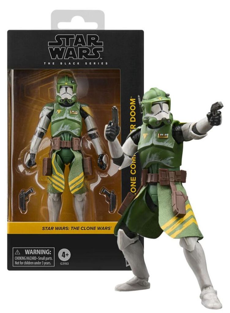 Star Wars: The Clone Wars, Black Series, actiefiguur: Clone Productafbeelding 