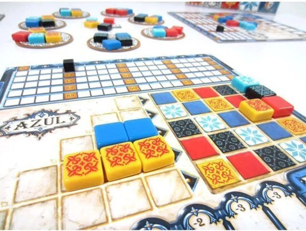 Azul Jeu de Société Anti-Ennui Tactique et Visuel Version FR NL - 4