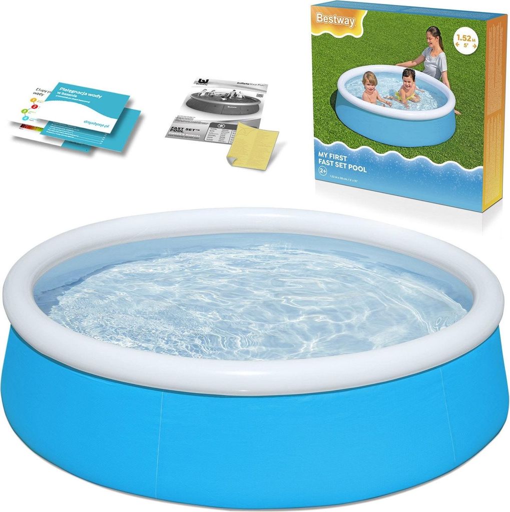 Erweiterungsgartenpool für Kinder 152 x 38 cm Bestway 57241 Produktbild 