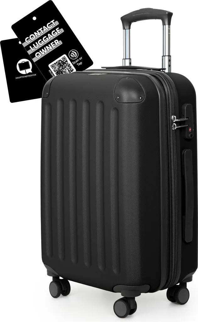 Valigia Rigida Spree Hauptstadtkoffer Nero - 55cm per Cabina Aereo