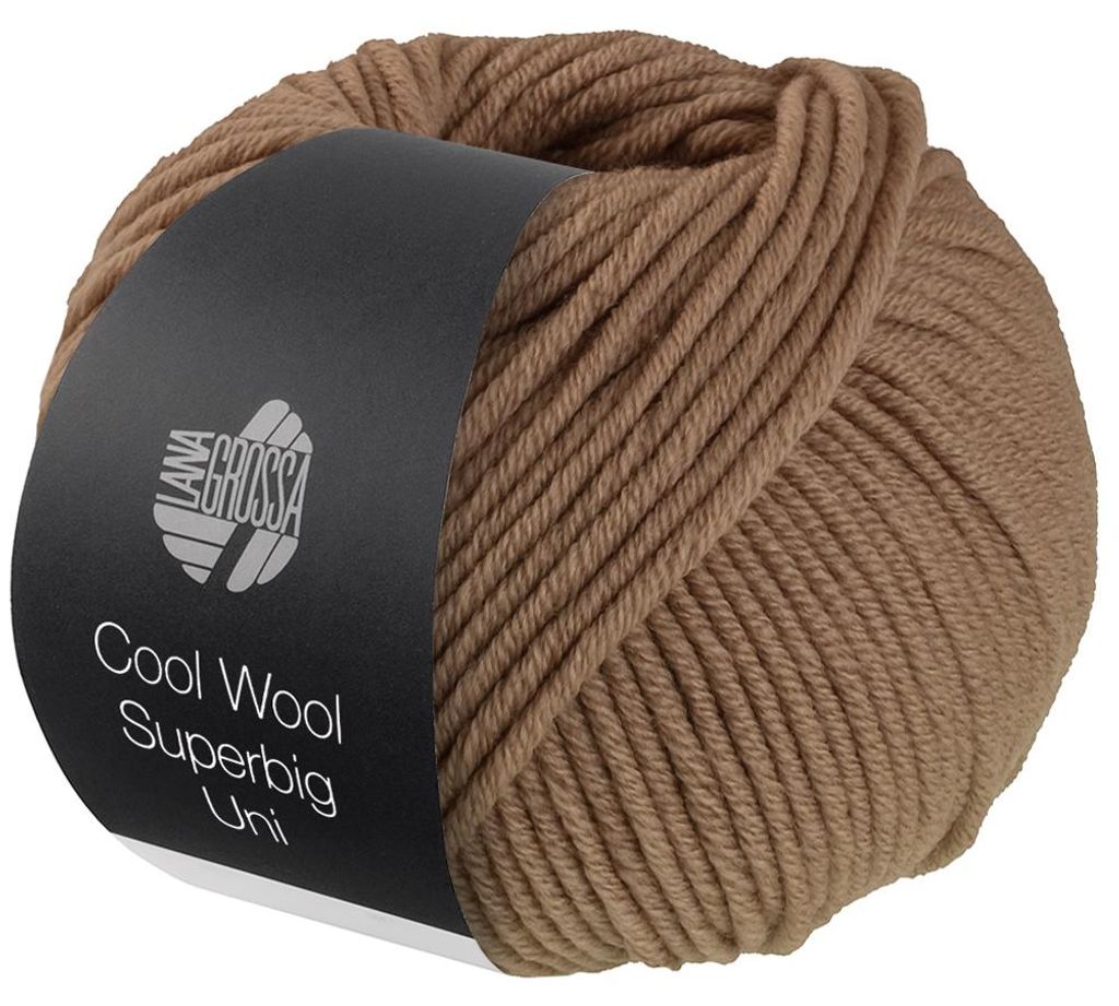 Lana Grossa COOL WOOL SUPERBIG Uni 50 g extravoluminöse Produktbild 