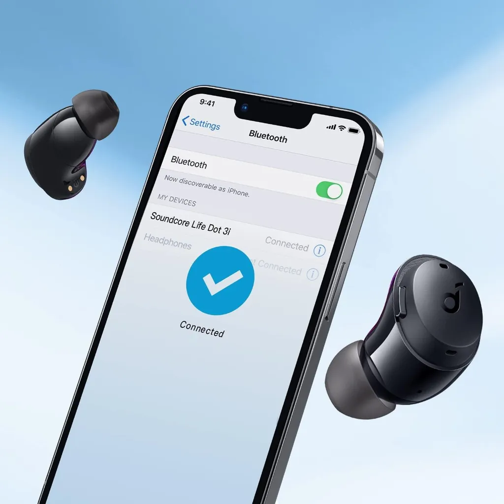 Anker Soundcore Life Dot 3i Noir - Écouteurs Bluetooth avec Réduction Bruit - 4