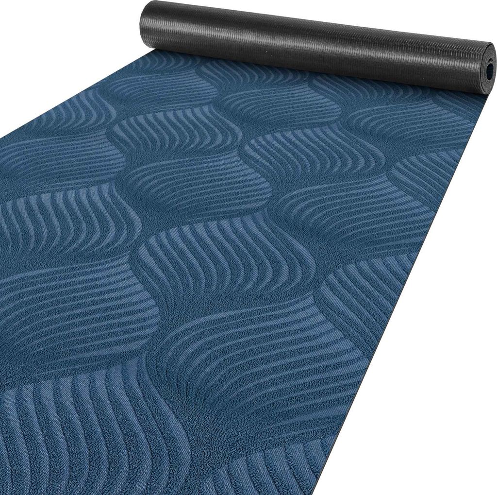 Küchenläufer Flur Teppichläufer Premium Läufer Textil BAKER Blau Ornament Robust Breite 50cm Länge 260cm