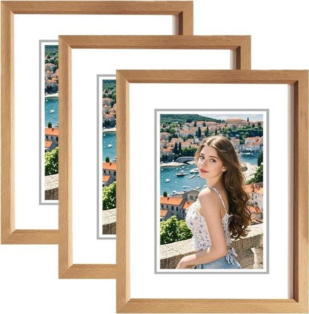 Cadre photo bois 15x20 cm - Solution déco élégante pour vos murs