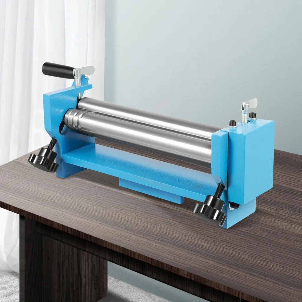 Rouleuse plieuse circulaire pour tôle de 2 mm - Machine d'atelier 30cm