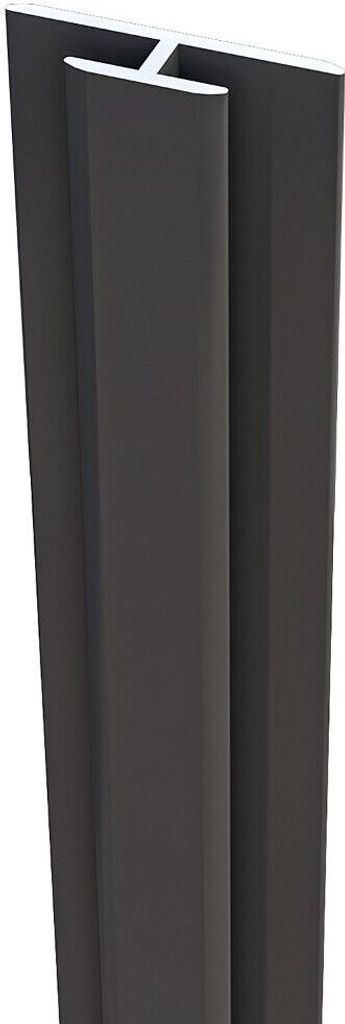 210cm H-Profil Aluminium Profil Verbindungsprofile für 3mm Produktbild 
