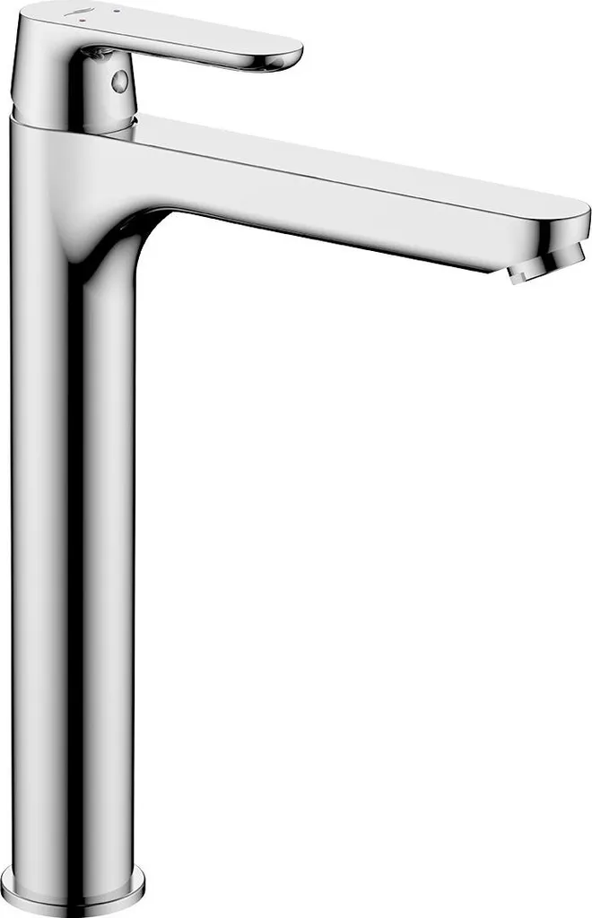 Kuchinox Dima Chrome: Rubinetto Lavabo Appoggio Alto per Bagno Moderno