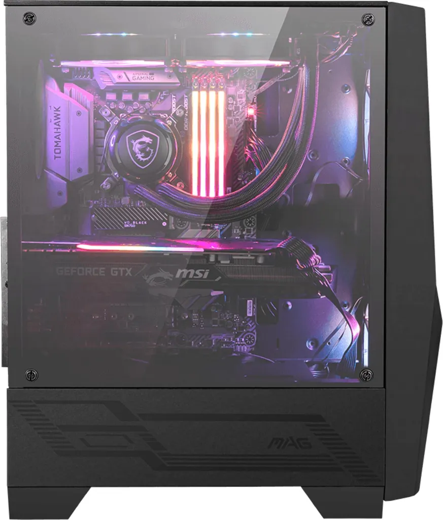 Boîtier ordinateur pour configuration gaming et montage vidéo
