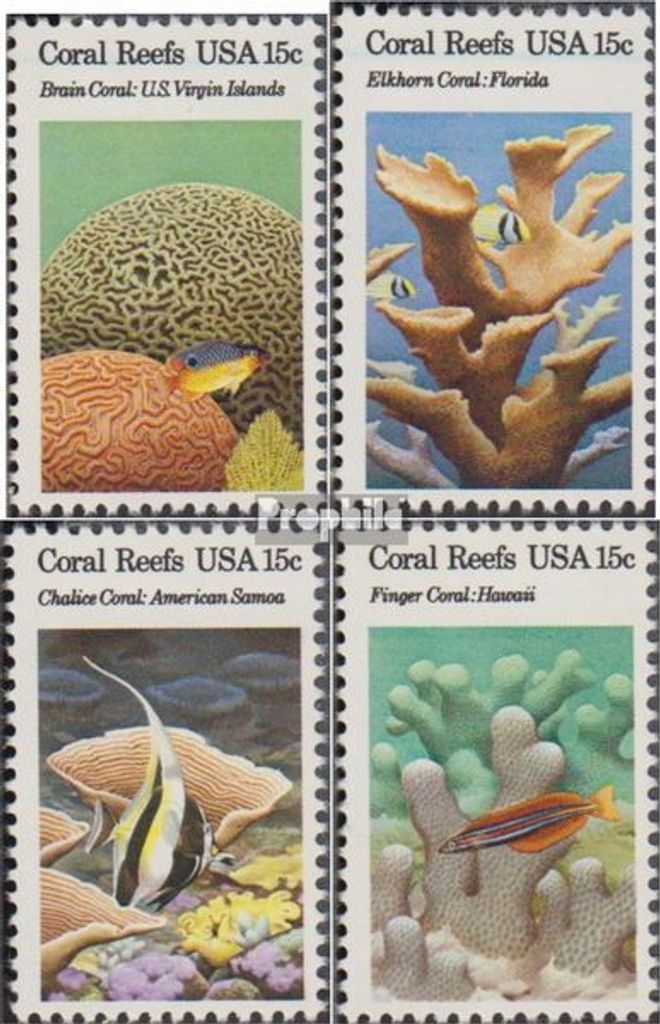 Briefmarken USA 1980 Mi 1434-1437 (kompl.Ausg.) FDC Produktbild 