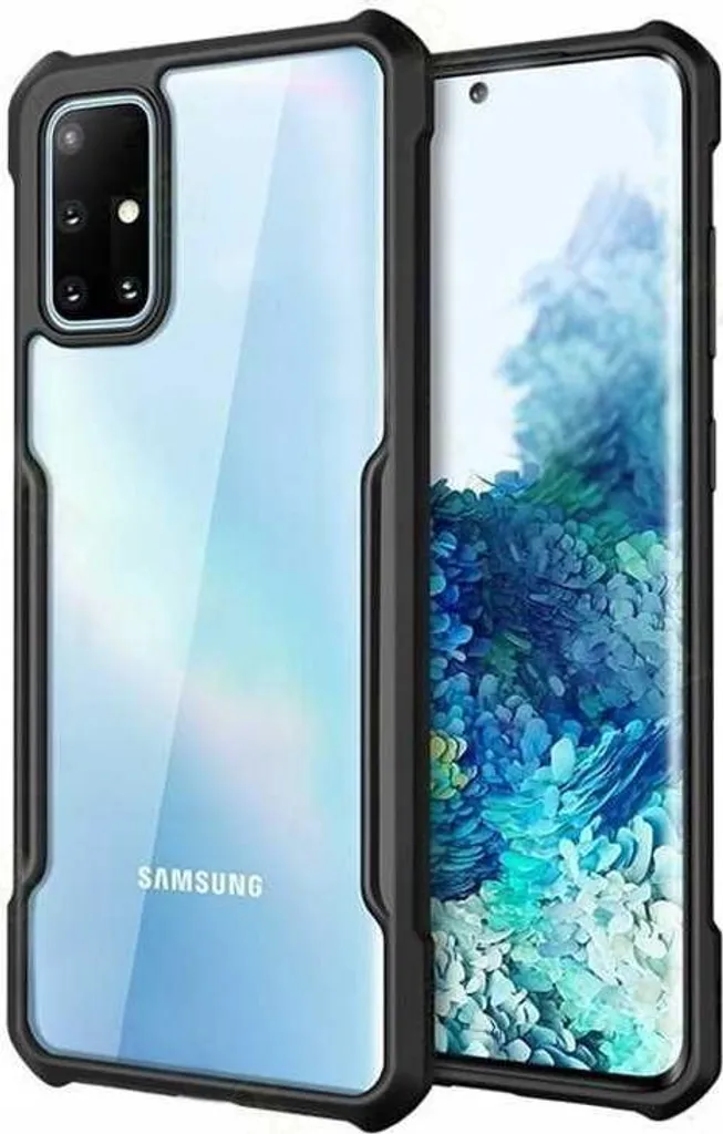 Coque de protection Galaxy A71 SPACECASE Beetle Noir - Style Blindé