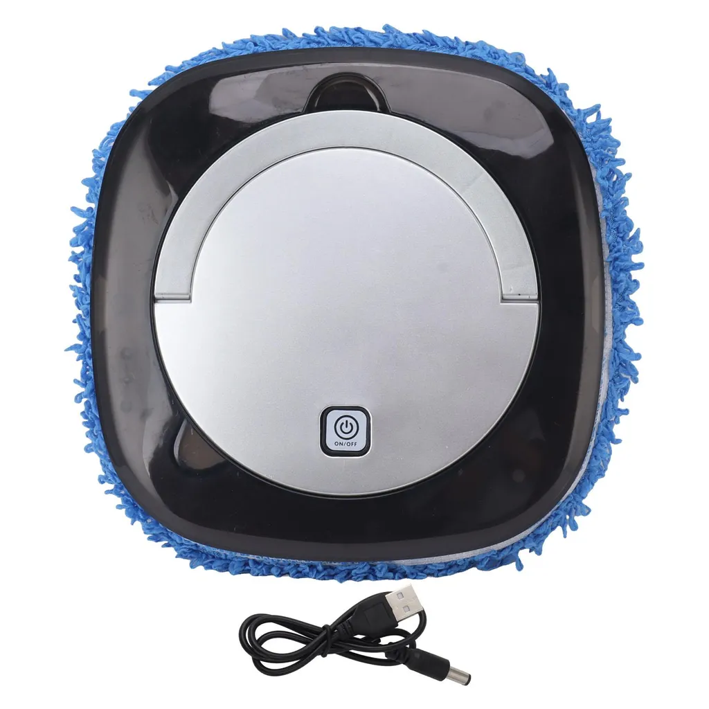 Robot aspirateur pour poils d'animaux et nettoyage sols durs argent