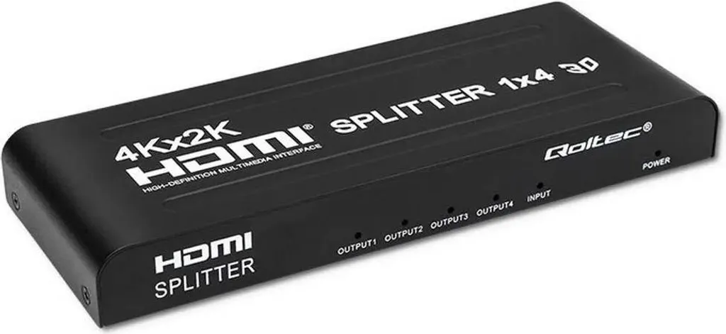 Qoltec Active HDMI Splitter Review: 4 Monitor 4K con Un Solo Cavo!
