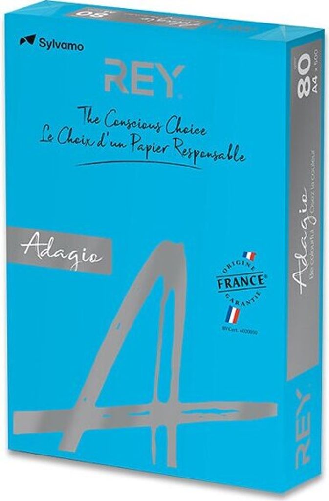 Rey Adagio A4 80 g/m² Royal Blue 500 sheets