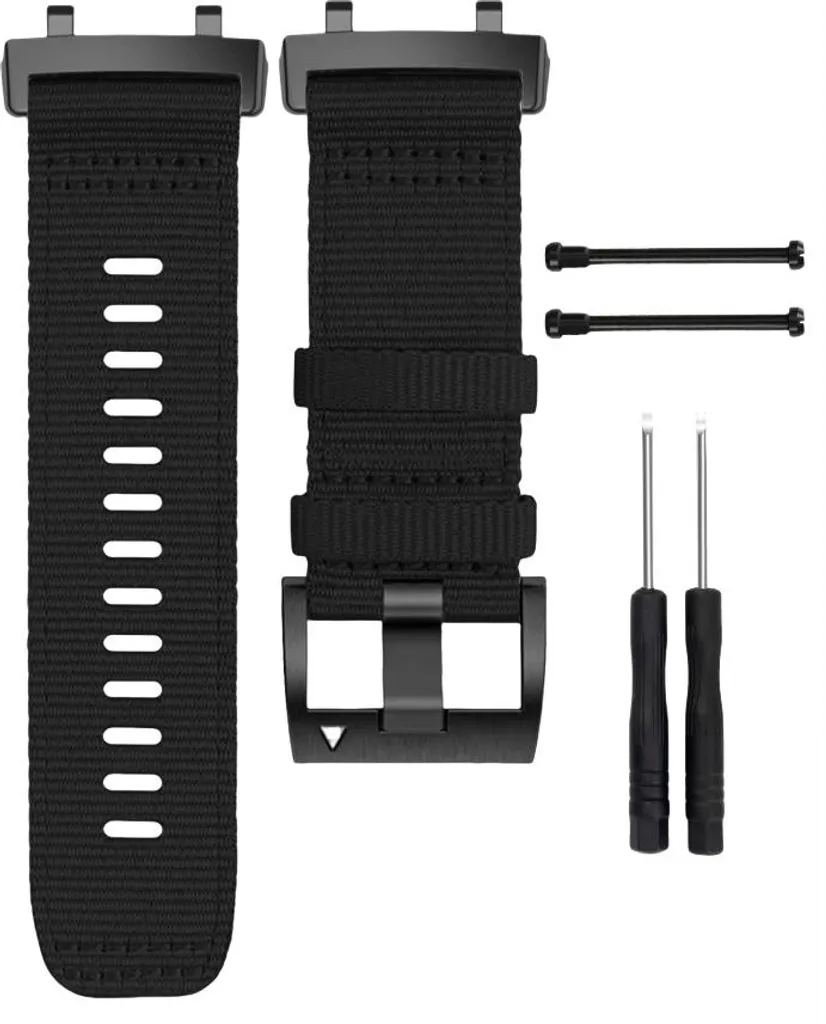 Cinturino Nylon Amazfit T-Rex 2 Nero - Qualità Prezzo Imbattibile