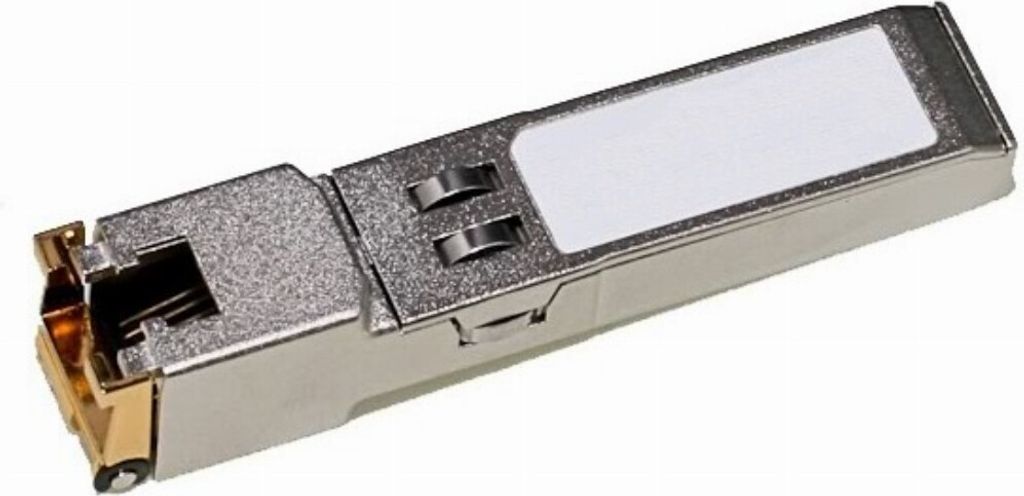 1000BASE-T SFP/transcr module f Cat 5 cw Produktbild 