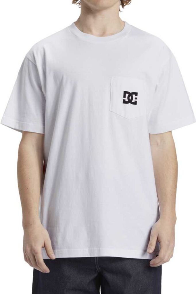 Dc Shoes Star Pocket Kurzarm-t-shirt Weiß 2XL Mann Weiß 2XL