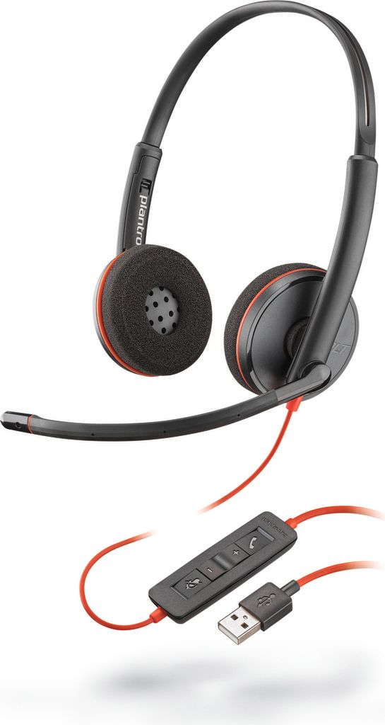 Poly Blackwire C3220 - Kopfhörer - Kopfband - Anrufe & Produktbild 