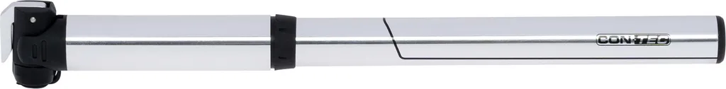 Gonflage facile : Mini-pompe vélo CONTEC haute pression 11 bar argent
