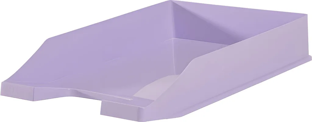 Vassoio portaoggetti in pelle con stampa viola scuro, facile da pulire