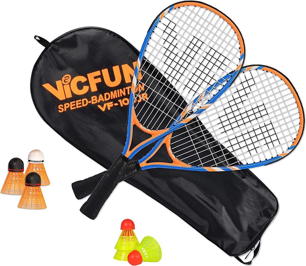 Vicfun Speed Badminton Junior 100 Premium | Badmintonset Produktbild 