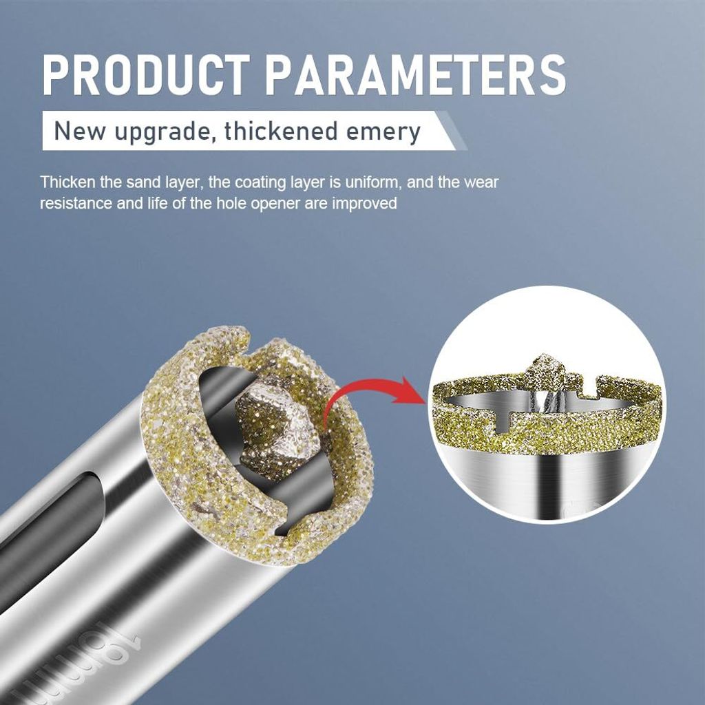 Diamantbohrer, Diamant Lochsäge, 18mm Lochsäge mit Produktbild 2