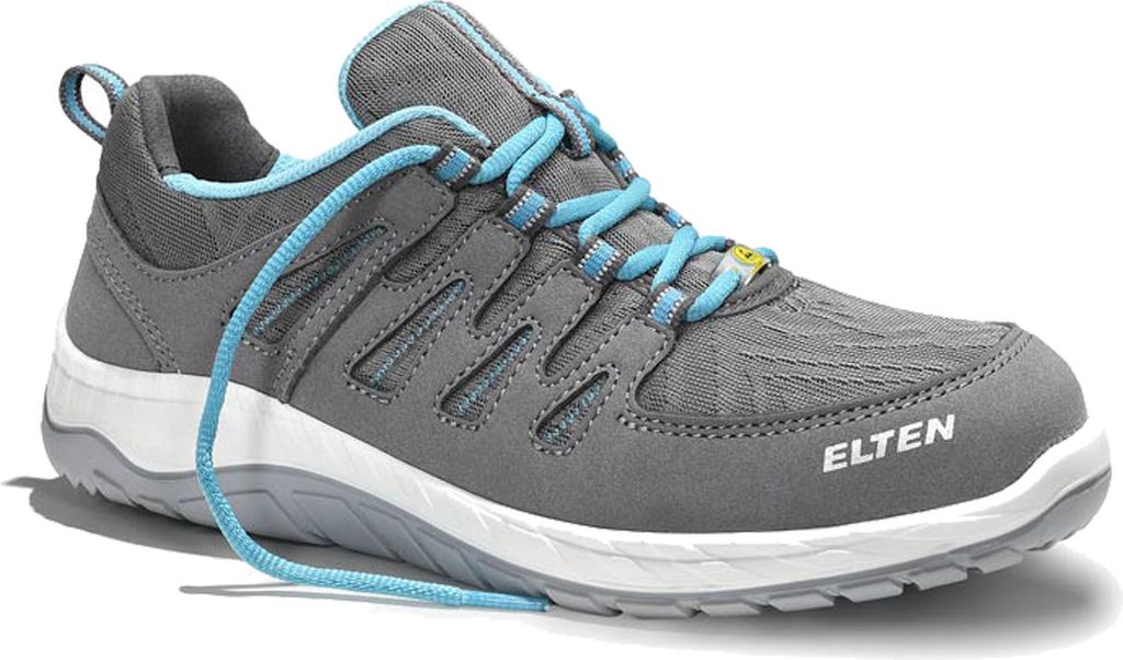ELTEN Damen-Sicherheitsschuhe Maddie grey Low ESD S1P Gr. Immagine del prodotto 