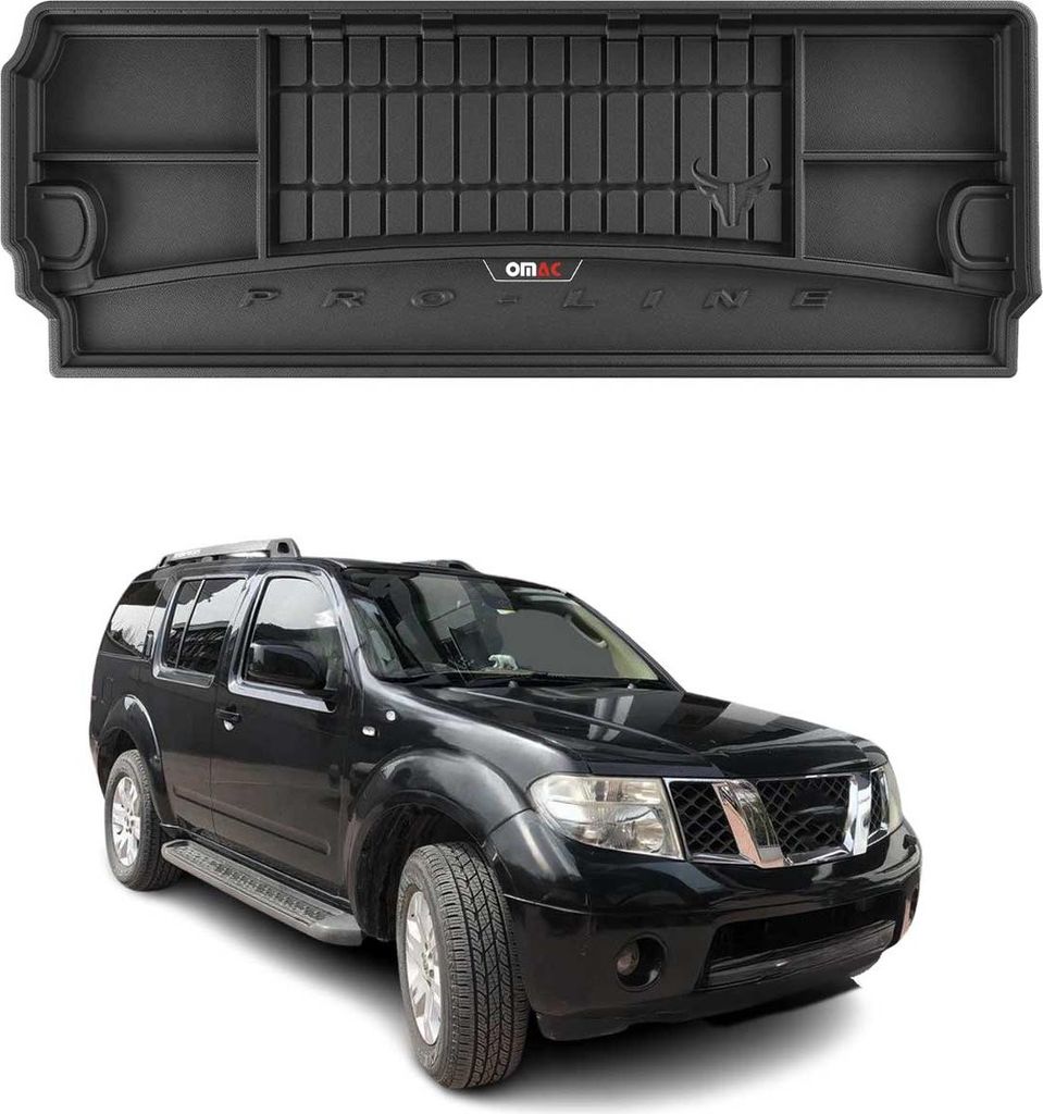 OMAC Gummi Kofferraumwanne für Nissan Pathfinder 2005-2014 TPE Laderaumwanne
