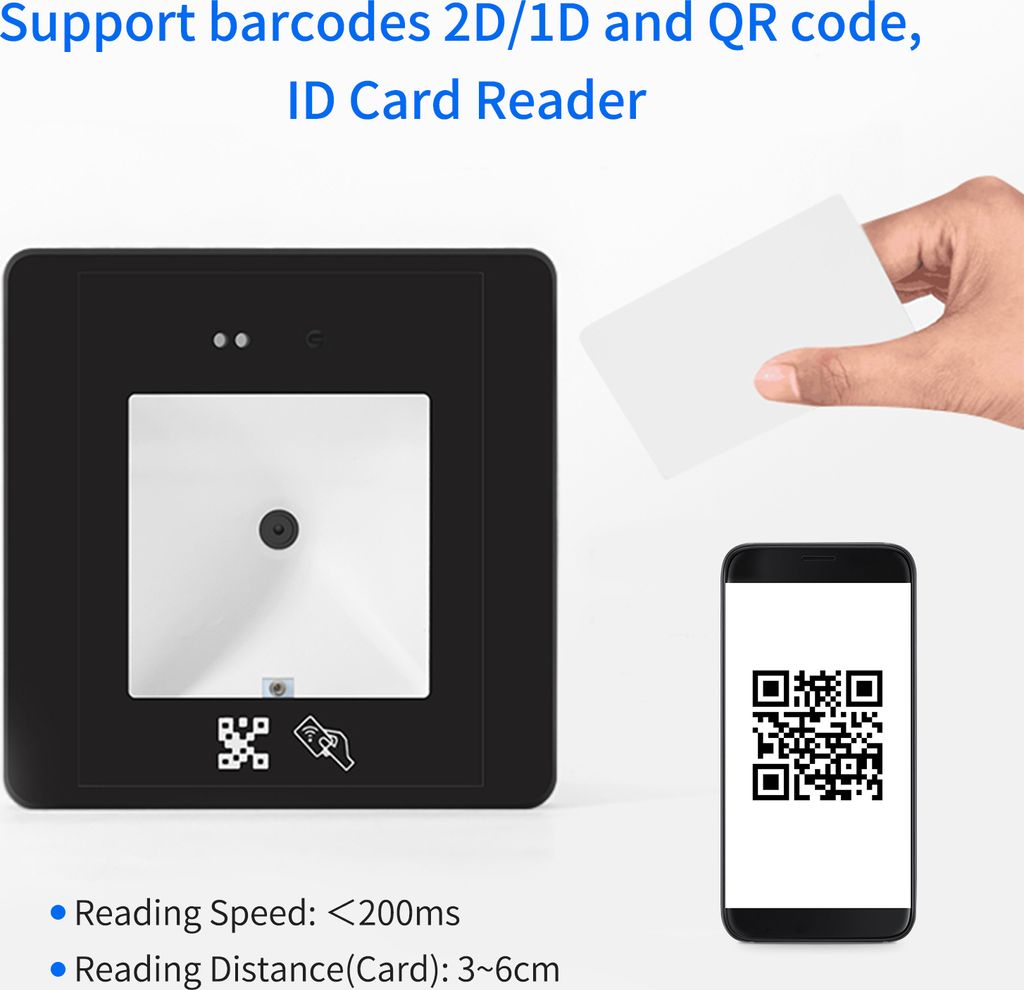 Aibecy Embedded Barcode Scanner Kabelgebundenes Scanmodul Produktbild 8