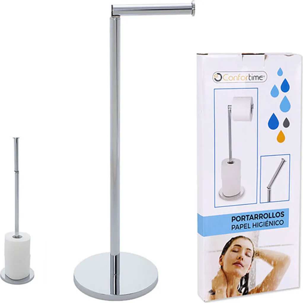 Distributeur papier toilette acier Confortime : fini la rouille en WC